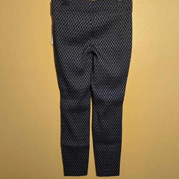 NYDJ Basic Legging Pants Lift Tuck Slit Charcoal Diamond Grey 6 NWT MBGA2556 6 - Picture 3 of 10